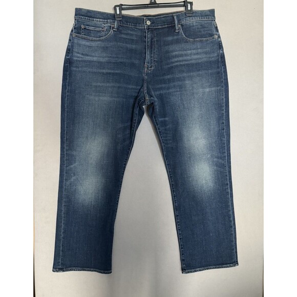 Lucky Brand Mens Easy Rider Boot Jeans 42x30Med Wash Stretch Preppy City - Picture 1 of 10